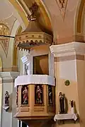 Kanzel in der katholischen Kirche