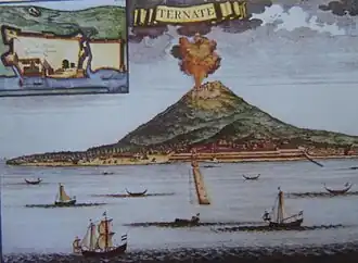 Ausbruch um 1720
