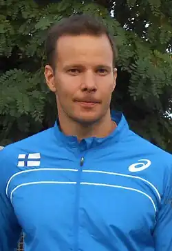 Tero Pitkämäki, 2007 Weltmeister, 2004 Olympiadritter und 2010 EM-Dritter, musste sich mit Rang elf&nbsp;begnügen