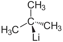 Struktur von tert-Butyllithium
