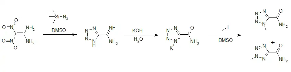 Synthese von Tetrazolderivaten