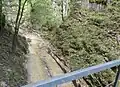 An der Sophienbrücke über den Teufelsgraben am Pionierweg