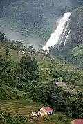 Thác Bạc-Wasserfall