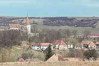 Ortskern des Dorfes