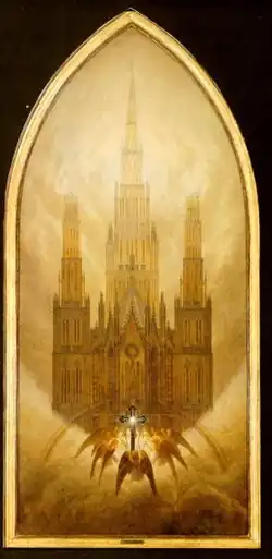 Caspar David Friedrich: Die Kathedrale, 1818
