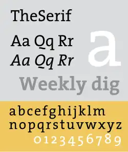 Thesis Serif