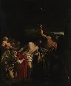 Taufe Christi im Jordan (1592) Met, New York