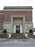 Haupteingang des Barber Institute