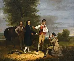 1833 Die Gefangennahme von Major Andre