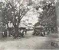 Marktplatz im Krobo-Land, spätes 19.