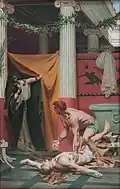 Fernand Pelez, Mort de l’Empereur Commode (1879, Petit Palais, Paris)