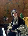 La dama del pappagallo, 1872