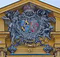 Wappen an der Theatinerkirche in München, 18. Jahrhundert
