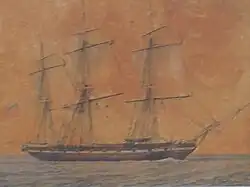 Die Themistokles, Schiff von Iakovos Tombazis