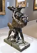 Antoine-Louis Barye: Thésée terrassant le Minotaure (1840)
