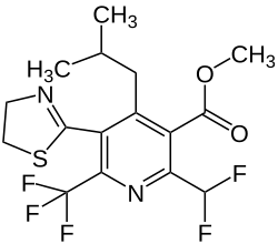 Strukturformel von Thiazopyr