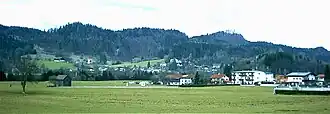 Der Thierberg von Kufstein-Kleinholz aus