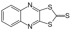 Strukturformel von Thiochinox