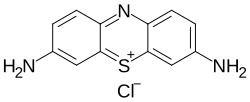 Strukturformel von Thionin