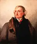 Jefferson-Porträt im Alexander Haig Room