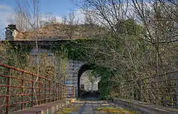 Eingang zum Fort du Bois d’Oye