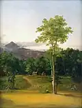 Thomas Cole: Cabin in the Woods, ca. 1848