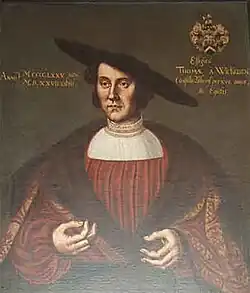Thomas von Wickede in der Bürgermeistergalerie im Lübecker Rathaus