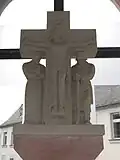Kreuzigungsgruppe, alte Kirche
