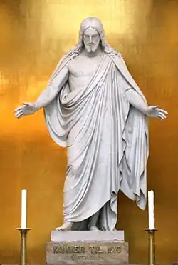 Bertel Thorvaldsen: Christus (1839), Kopenhagen, Liebfrauenkirche