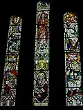 Kriegergedenkfenster in der Kirche St.&nbsp;Johannes Evangelist in Grays North in Thurrock, Essex, 1947