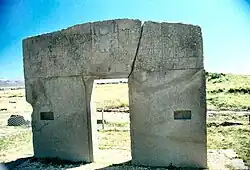 Das Sonnentor in Tiahuanaco