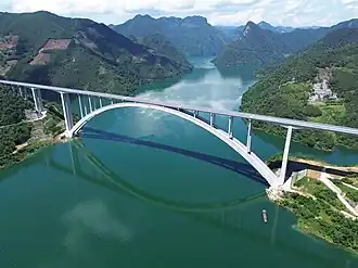 Tian’e-Longtan-Brücke 天峨龙滩特大桥
