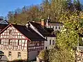 Blick zur Kirche