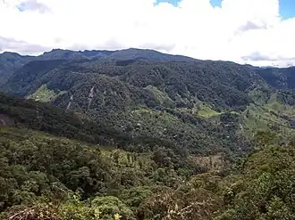 Landschaft in Inzá