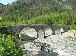 Brücke über den Fluss Orba (April 2007)