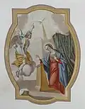 Das Deckenfresko in der Langhausmitte