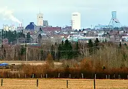 Blick auf Timmins