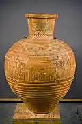 Verzierte Vase aus almohadischer Zeit