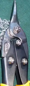 Handblechschere