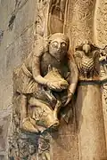 Portal der Schlosskapelle, Detail