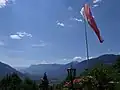 Aussicht ins Etschtal vom Tiroler Kreuz