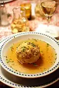 Speckknödelsuppe