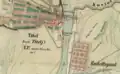 Titel, nach der Darstellung aus der Franziszeischen Landesaufnahme 1806-1869
