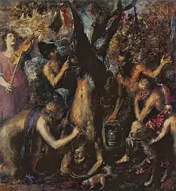 Die Häutung des Marsyas (Gemälde von Tizian)