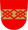 Zwei Knoten­schragen­kreuze (Tjöck/Tiukka, Österbotten, Finnland)