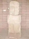 Pukara-Statue im Regionalmuseum von Tiwanaku