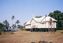 Kirche auf den Tiwi-Inseln