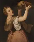 Pomona Tizian, 1562–63, Öl auf Leinwand, 102 × 82,5 cm, Kunsthandel, ehemals Slg. George Encil, Montreal