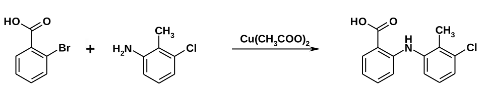 Synthese von Tolfenaminsäure