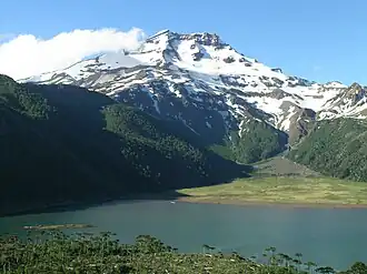 Der Tolhuaca und die Laguna Blanca